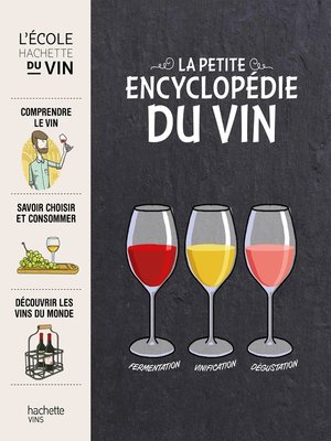 cover image of La petite encyclopédie Hachette des vins
